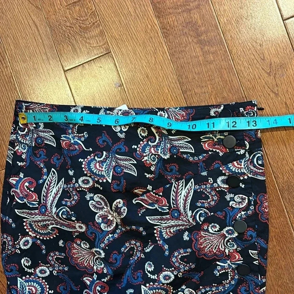 ba&sh Cassi Paisley Printed Mini Skirt Sz Small New - Picture 9 of 16